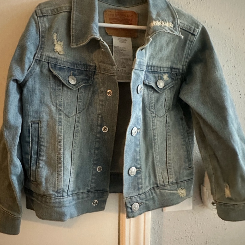 Levi's Kids Faded Blue Jean Jacket